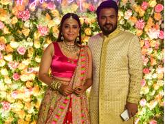Swara Bhasker Reception: मल्टीकलर लहंगे में क्या खूब लगीं स्वरा भास्कर, सामने आईं ग्रैंड रिसेप्शन की खूबसूरत तस्वीरें
