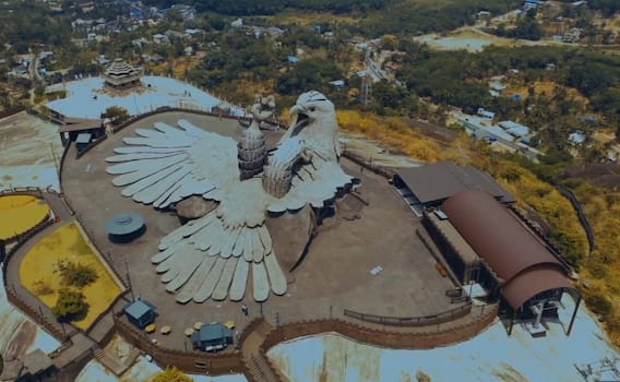 World's Biggest Bird Statue : जगातील सर्वात मोठी पक्षाची मूर्ती; जिथे रावणाने कापले जटायूचे पंख, तिथेच उभारलं पार्क