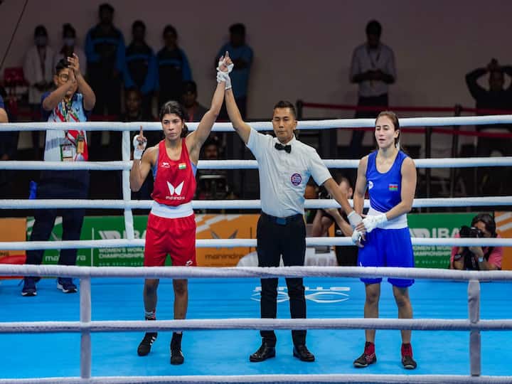 Women's World Boxing Championships: Nikhat Zareen Begins Title Defence With Clinical Win Women's World Boxing Championships: Nikhat Zareen Begins Title Defence With Clinical Win