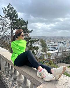 Raashi khanna : 'வாய் பேசும் பூவே நீ எட்டாவது அதிசயமே..' ராஷி கண்ணாவின் பாரீஸ் விசிட்!