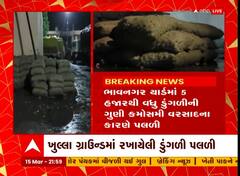 Bhavnagar: વરસાદની આગાહી છતાં માર્કેટયાર્ડની બેદરકારીથી વેપારી અને ખેડૂતોની ડુંગળી પલળી