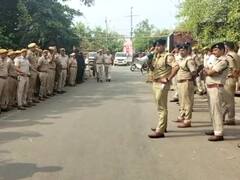 भरतपुर: भरतपुर में BJP करेगी हल्लाबोल, कलेक्ट्रेट के बाहर 500 से ज्यादा पुलिसकर्मी तैनात, डायवर्ट किए गए रूट