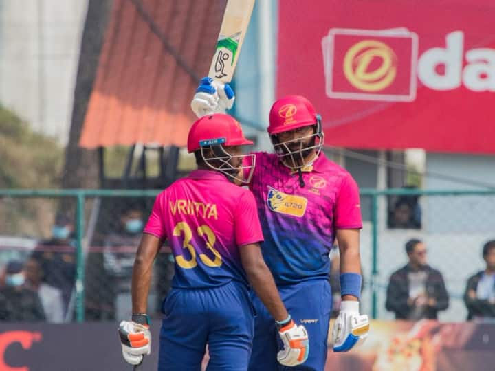 ICC Cricket World Cup 2023 Qualification Nepal takes Qualifier spot after beating UAE by DLS method ICC Cricket WC Qualifier: नेपाल ने वर्ल्ड कप क्वालीफायर के लिए किया क्वालीफाई, यूएई को रोमांचक मैच में मात देकर बनाई जगह