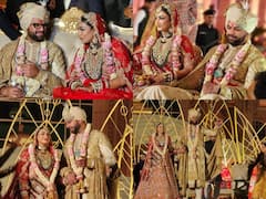 Digvijay Chautala Wedding: अजय-नैना चौटाला के घर आई छोटी बहू, दिग्विजय और लगन कौर रंधावा की हुई शाही शादी, देखें तस्वीरें