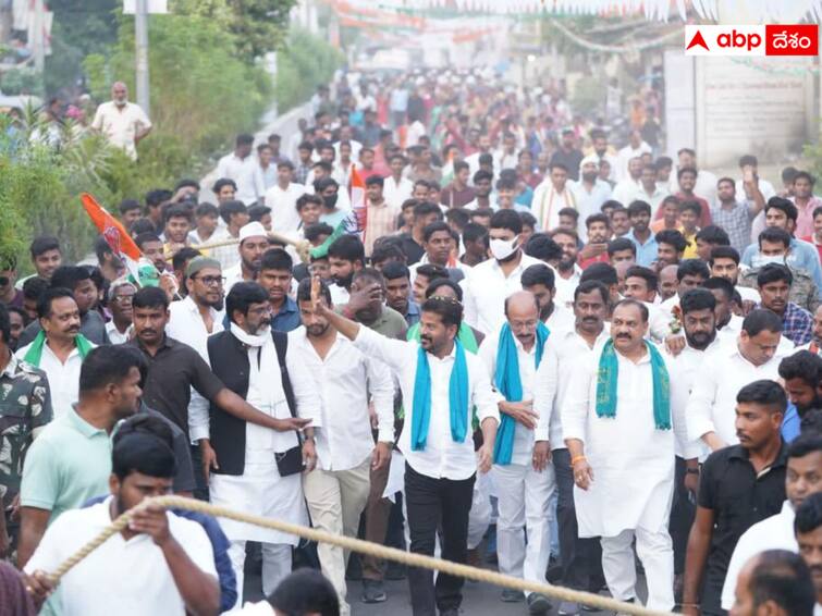 Ready for open discussion on projects?  Revanth’s challenge to KCR- The ongoing march in Nizamabad