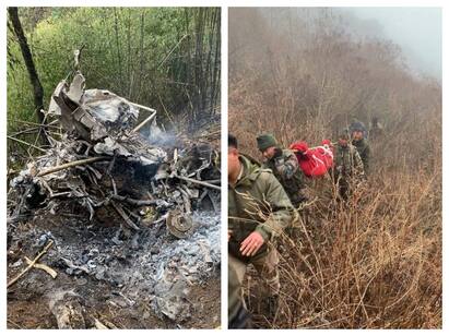 Indian army Cheetah Helicopter Crash in arunachal pradesh 2 pilots died Cheetah Helicopter Crash:  ராணுவ ஹெலிகாப்டர் விபத்தில்  2 பைலட்டுகள் உயிரிழந்த சோகம்...!