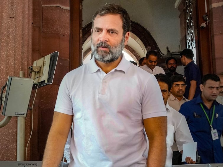 Rahul Gandhi Questions PM Modi-Adani Relationship In First Address After Expulsion Rahul Gandhi Questions PM Modi-Adani Relationship In First Address After Expulsion