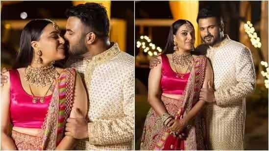 What Swara Bhasker and Fahad Ahmad wore for their wedding reception. All pics inside Swara Fahad Wedding Reception: વેડિંગ રિસેપ્શનમાં સ્વરાએ તેના દુલ્હે મિયાં ફહાદ સાથે આપ્યા જોરદાર પોઝ, સામે આવી ઇનસાઈડ તસવીરો