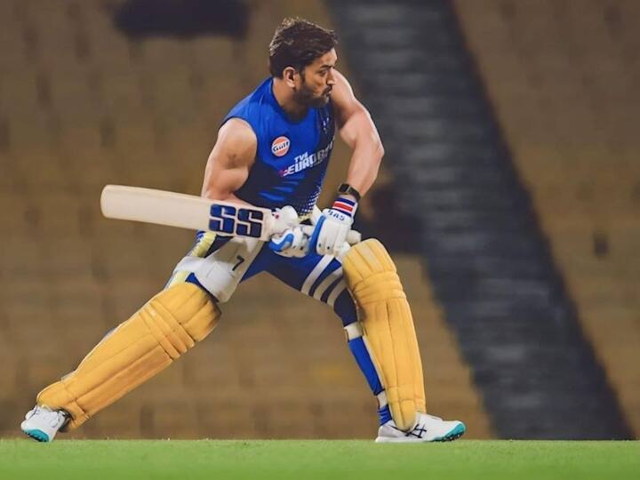 IPL 2023: Fans were surprised to see MS Dhoni’s biceps during practice, said- ‘That’s why Mahi wears full sleeves’