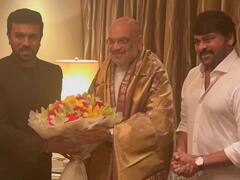 RRR के लिए Oscar जीतने के बाद Ram Charan ने की Amit Shah से मुलाकात, गृह मंत्री ने दी बधाई- Video