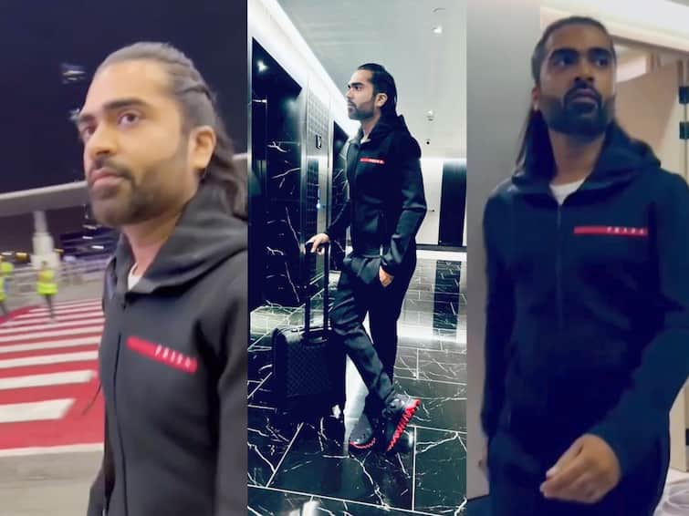 Simbu New Look Actor Silambarasan in Long Hair Resembles Kaalai Movie lOOK- Watch Video Watch Video: வந்துட்டான்டா வந்துட்டான்டா காளை.... சிம்புவின் புது லுக்... ஃபயர் விடும் நெட்டிசன்கள்!