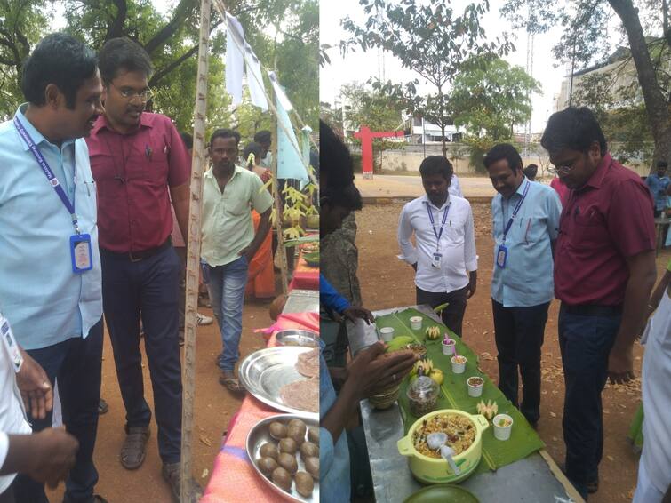 Grain Food festival in Madurai to celebrate International Year of Millets Food Festival Madurai: விதவிதமான சிறுதானிய பண்டங்கள்... மதுரையில் களைகட்டிய உணவுத் திருவிழா!