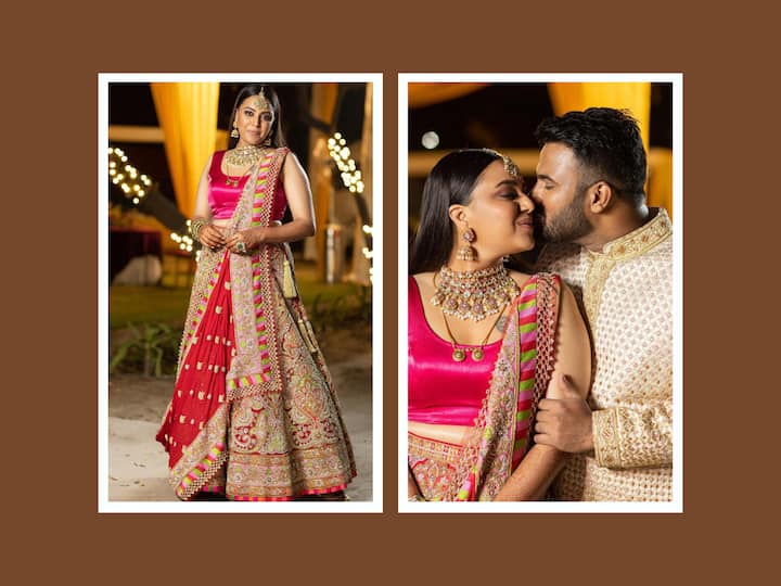 Swara Bhaskar recently tied the knot with Fahad Ahmad at a court wedding after which they threw a lavish reception for their friends and family on March 16, at the Air Force Auditorium in Delhi.