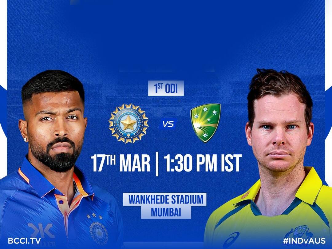 IND vs AUS 1st ODi India have won the toss and have opted to field against australia at wankhede IND vs AUS 1st ODI: తొలి వన్డే టాస్ టీమ్‌ఇండియాదే - ఫీల్డింగ్‌ ఎంచుకున్న హార్దిక్‌