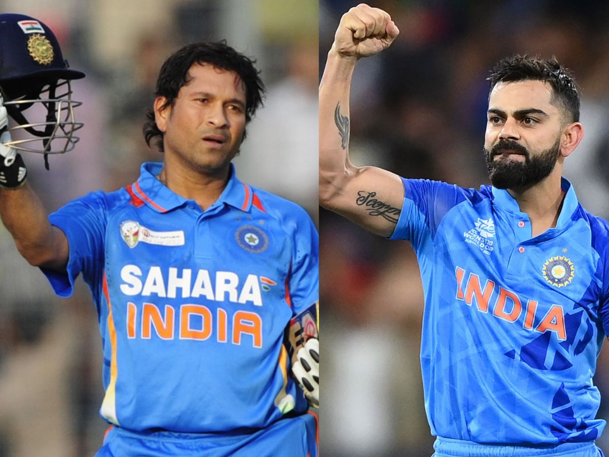 Sachin vs Kohli: Kohli?.. There is no one bigger than Sachin ...