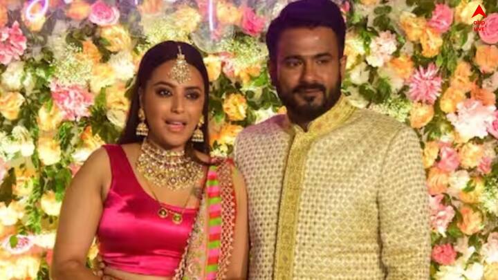 প্রকাশ্যে গ্র্যান্ড রিসেপশনের ছবি। লেহেঙ্গায় স্বরা ভাস্করকে অসাধারণ লেগেছে।