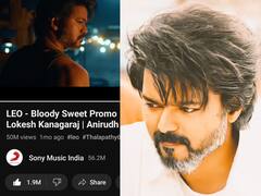 Leo : இப்ப வந்ததிலும் இதுதான் டாப்பு..இது வரை வந்ததிலும் இதுதான் டாப்பு..புது சாதனையை படைத்த லியோ!