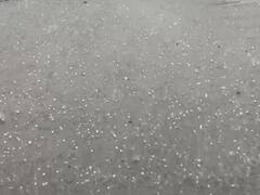 Photo: अजिंठा लेणी परिसरात गारपीट, धबधबे ओसंडून वाहू लागले