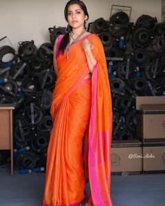 Rashmi Gautam Saree Pics : చీర కట్టిన రష్మీ గౌతమ్ - అందంగా లేదా? అసలేం బాలేదా?