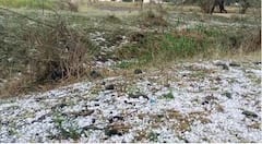 Latur Hail Storm : लातुरात गारपिटीचा परिणाम, काळे शिवार झाले पांढरे!