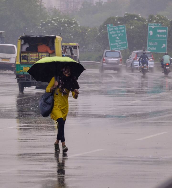 इससे पहले आईएमडी ने शनिवार को दिल्ली में गरज के साथ बारिश होने का अनुमान जताया था.