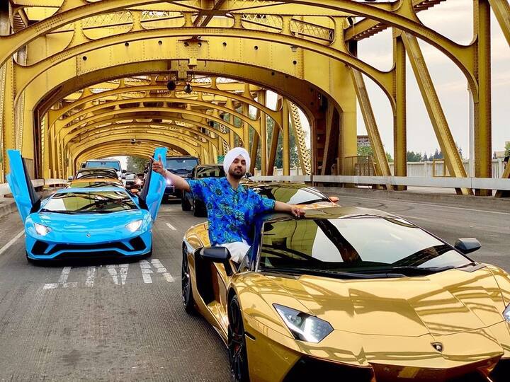 दिलजीत को लक्ज़री cars  का बहुत शौंक है.