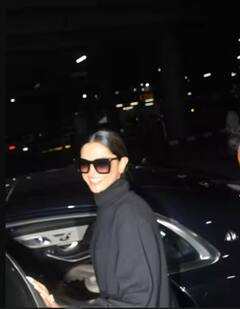 Deepika Padukone Photo: ઓસ્કાર 2023 પછી પહેલીવાર એરપોર્ટ પર જોવા મળી દીપિકા પાદુકોણ, એક્ટ્રેસે બ્લેક લૂકમાં દેખાડ્યો સ્વેગ