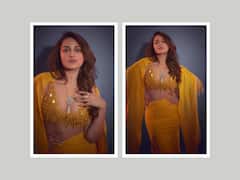 Sonakshi Sinha Shines In Mustard Yellow Co-Ord Set. See Pics