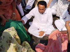 MP News: महू की घटना पर MP की सियासत गर्म, कैलाश विजयवर्गीय के बाद कमलनाथ ने परिजनों से की मुलाकात, तस्वीरें आईं सामने