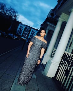 Stylish 'Mama' Sonam Kapoor Shines And Shimmers In A Silver Gown At A London Event, SEE PICS