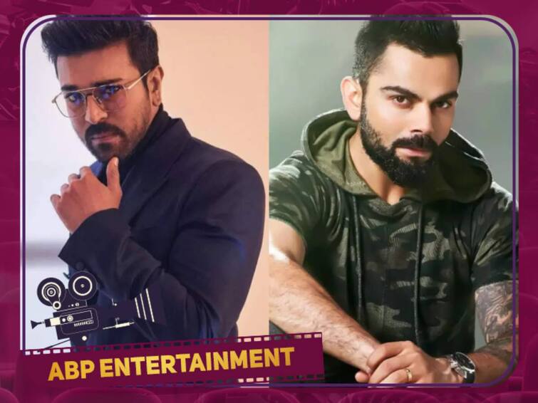 Ram Charan is interested to act in Indian Cricket Player Virat Kohli biopic Ram Charan in Virat Kohli Biopic: 'விராட்கோலியின் பயோபிக் படத்தில் நடிக்க ஆசை' ஆர்.ஆர்.ஆர். நாயகன் ராம்சரண் விருப்பம்