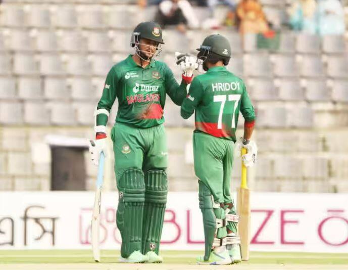 ban vs ire 1st odi bangladesh created history in the first match against ireland made the biggest score of their odi  BAN vs IRE, 1st ODI: આયરલેન્ડ સામે પ્રથમ મેચમાં બાંગ્લાદેશે ઈતિહાસ રચ્યો, બનાવ્યો પોતાના વનડે ક્રિકેટનો સૌથી મોટો સ્કોર