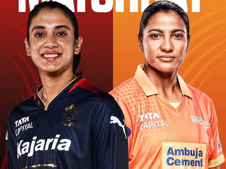 RCB vs GG: Mandhana lost the toss – Gujarat batted first!