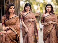 Aathmika: ’அடியே சக்கரக்கட்டி..நெஞ்சுக்குள்ள ஸ்டிக்கர ஒட்டி..’ ஆத்மிகாவின் புதிய அழகு க்ளிக்ஸ்!