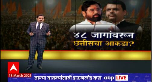 भाजपनं शिंदेंना जागा दाखवली का? भाजप 240 तर शिवसेना 48 जागांवर लढणार?