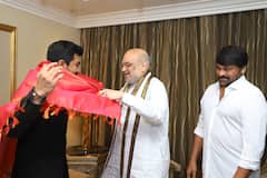 Ram Charan Amit Shah : కేంద్ర మంత్రులను కలిసిన చిరు, చరణ్ - ఢిల్లీలో మెగా మూమెంట్స్