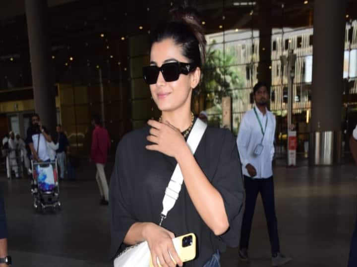 Rashmika Mandanna was recently photographed at the airport wearing a comfy athleisure attire.