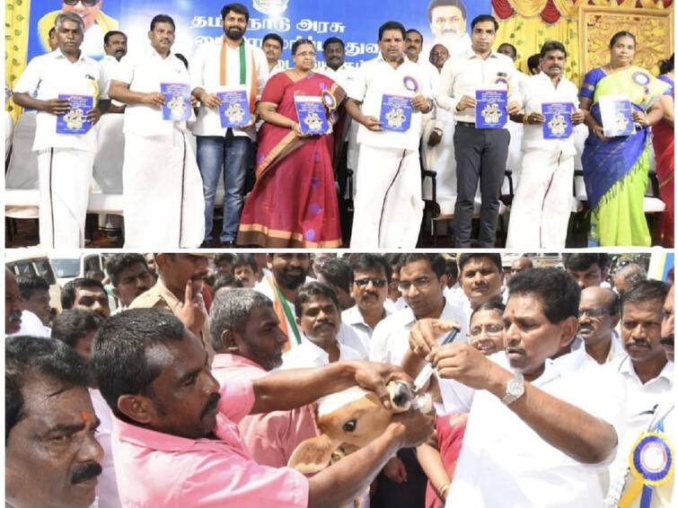 Minister Anitha Radhakrishnan said 245 mobile animal husbandry vehicles across Tamil Nadu to benefit villages too விரைவில் தமிழ்நாடு முழுவதும் 245 நடமாடும் கால்நடை பராமரிப்பு வாகனங்கள் - அமைச்சர் அனிதா ராதாகிருஷ்ணன்