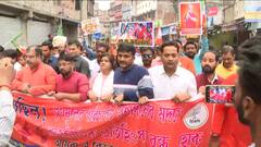 জিতেন্দ্র তিওয়ারিকে গ্রেফতারের প্রতিবাদে পথে বিজেপি