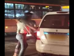 Delhi: Man Caught On Camera Beating Woman On Road, Forces Her To Sit In Car. Police Launch Probe
