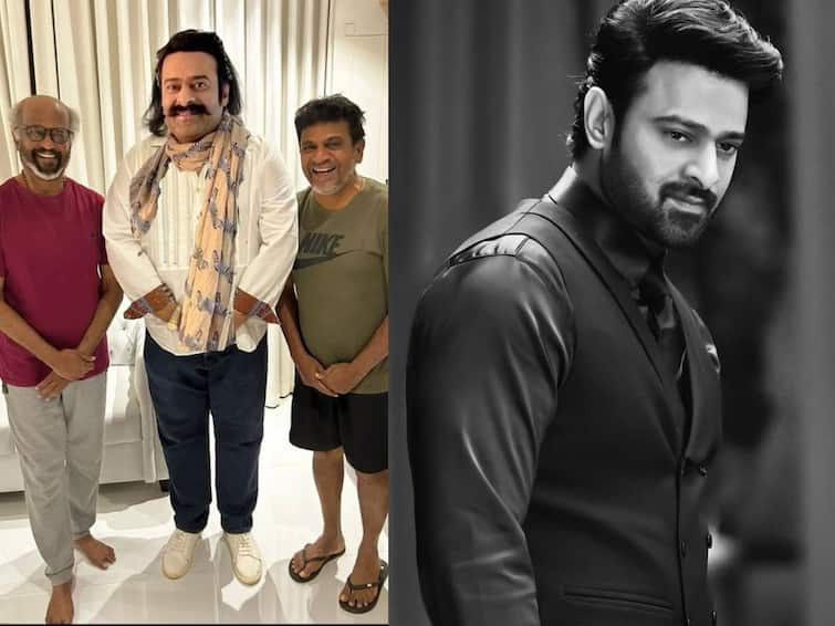 Prabhas' latest photo with Rajinikanth, Shiva Rajkumar leaves fans furious, here's the truth behind viral pic టార్గెట్ ప్రభాస్ - ఆ ఫొటోతో దారుణంగా ట్రోలింగ్, వైరల్ పిక్‌పై ఫ్యాన్స్ ఆగ్రహం