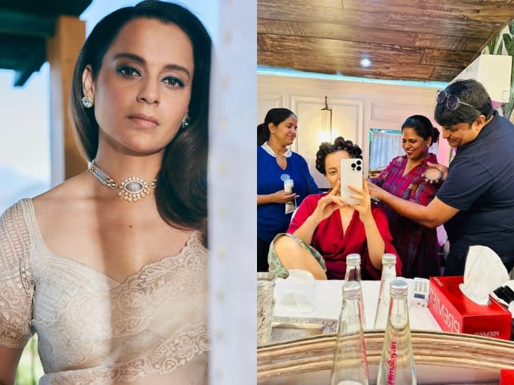 Kangana Ranaut vanity van: बॉलीवुड एक्ट्रेस कंगना रनौत की वैनिटी वैन इन दिनों खबरों में छाई हुई है. इस वैनिटी वैन को केतन रावल ने कस्टमाइज किया है.