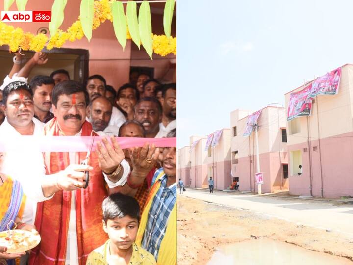 Minister Vemula Prashanth Reddy inaugurates Double bedroom houses in Balkonda Mandal DNN Vemula Prashanth Reddy: రేవంత్ రెడ్డివి అన్ని దొంగ మాటలు, వెంట ఉన్నోల్లంతా దొంగలే!: మంత్రి ప్రశాంత్ రెడ్డి