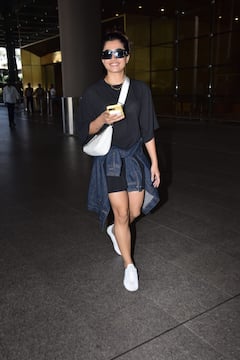 Rashmika Mandanna Spotted In Comfy Athleisure