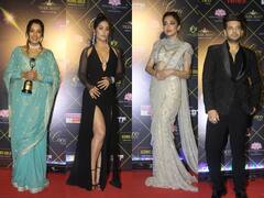 Iconic Gold Awards 2023 में लगा सितारों का मेला, रुपाली गांगुली से लेकर करण कुंद्रा ने मारी डैशिंग एंट्री