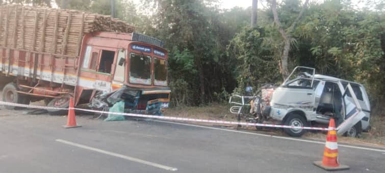 6 people including a child killed in Kora accident in Trichy திருச்சியில் கோர விபத்து: ஒரு குழந்தை உட்பட 6 பேர் பலி