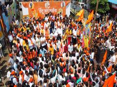 Photo: नामांतराच्या समर्थनात छ. संभाजीनगरमध्ये भव्य मोर्चा, पाहा ड्रोन फोटो