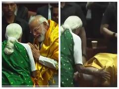 PM Modi : டெல்லியில் உலக சிறுதானியங்கள் மாநாடு: பாப்பம்மாள் பாட்டியின் பாதம் தொட்டு ஆசி பெற்ற பிரதமர் மோடி...!