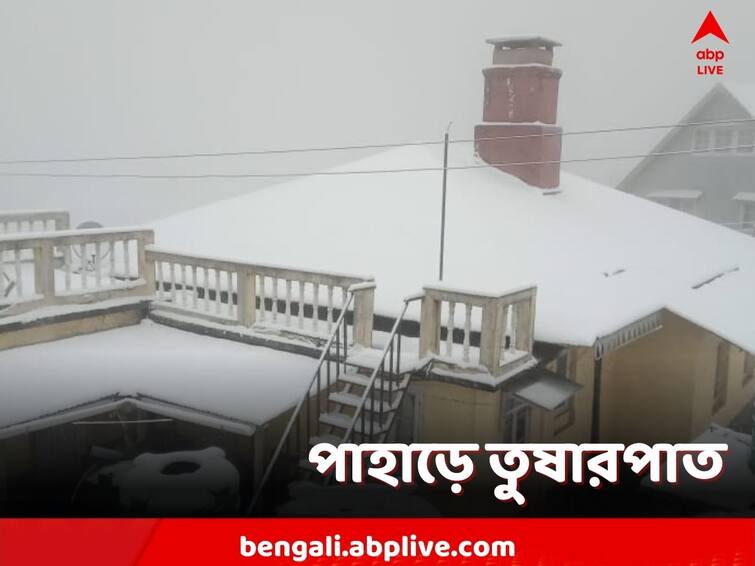 Weather Forecast, North Bengal, Snow falls in Sandakphu, Darjeeling Darjeeling Snowfall: পাহাড়ে তুষারপাত, বরফে ঢাকল সান্দাকফু