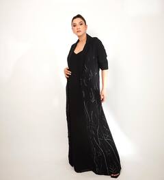 Gauahar Khan Photos: काळ्या गाऊनमध्ये गौहर खानचा सुदंर लूक, पाहा फोटो